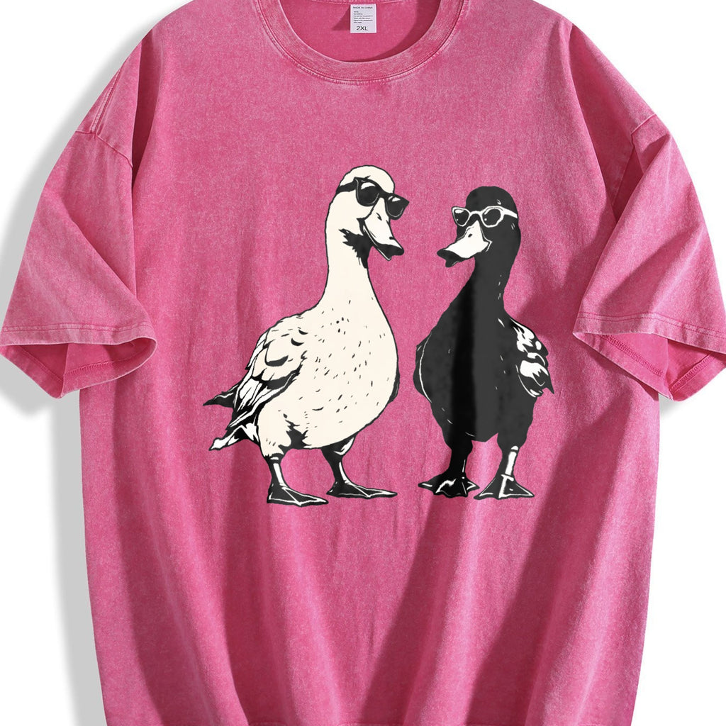 Cool Ducks With Sunglasses Vintage Washed T-Shirt product image 7