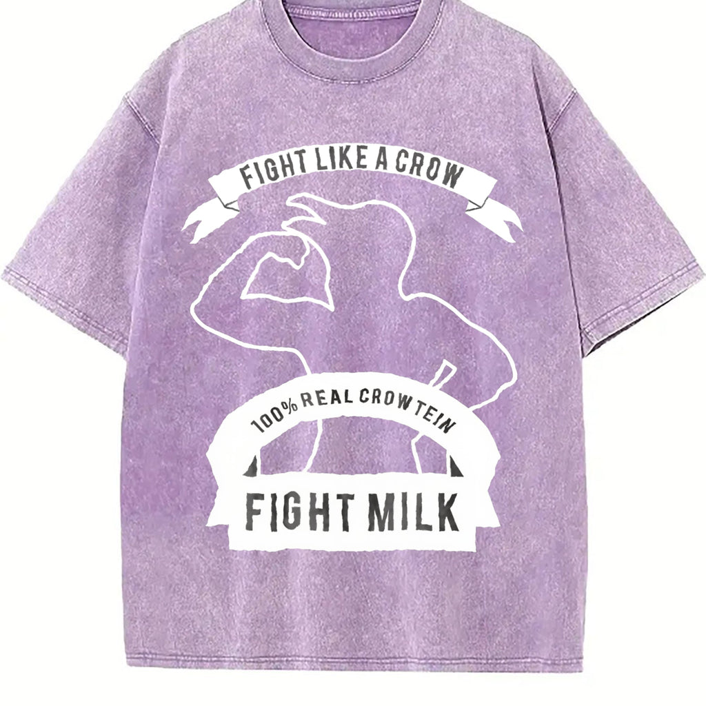 Fight Milk Vintage Washed T-Shirt product image 6