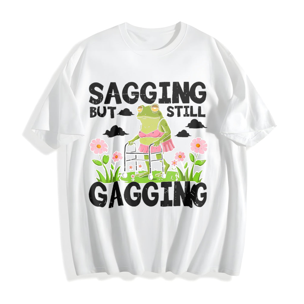Sagging But Still Gagging Cotton T-Shirt product image 2