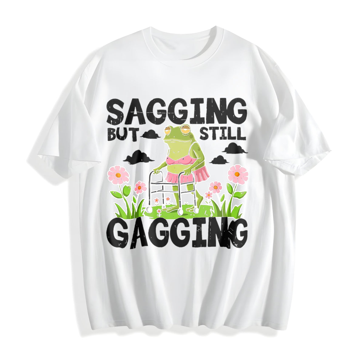 Sagging But Still Gagging Cotton T-Shirt product image 2