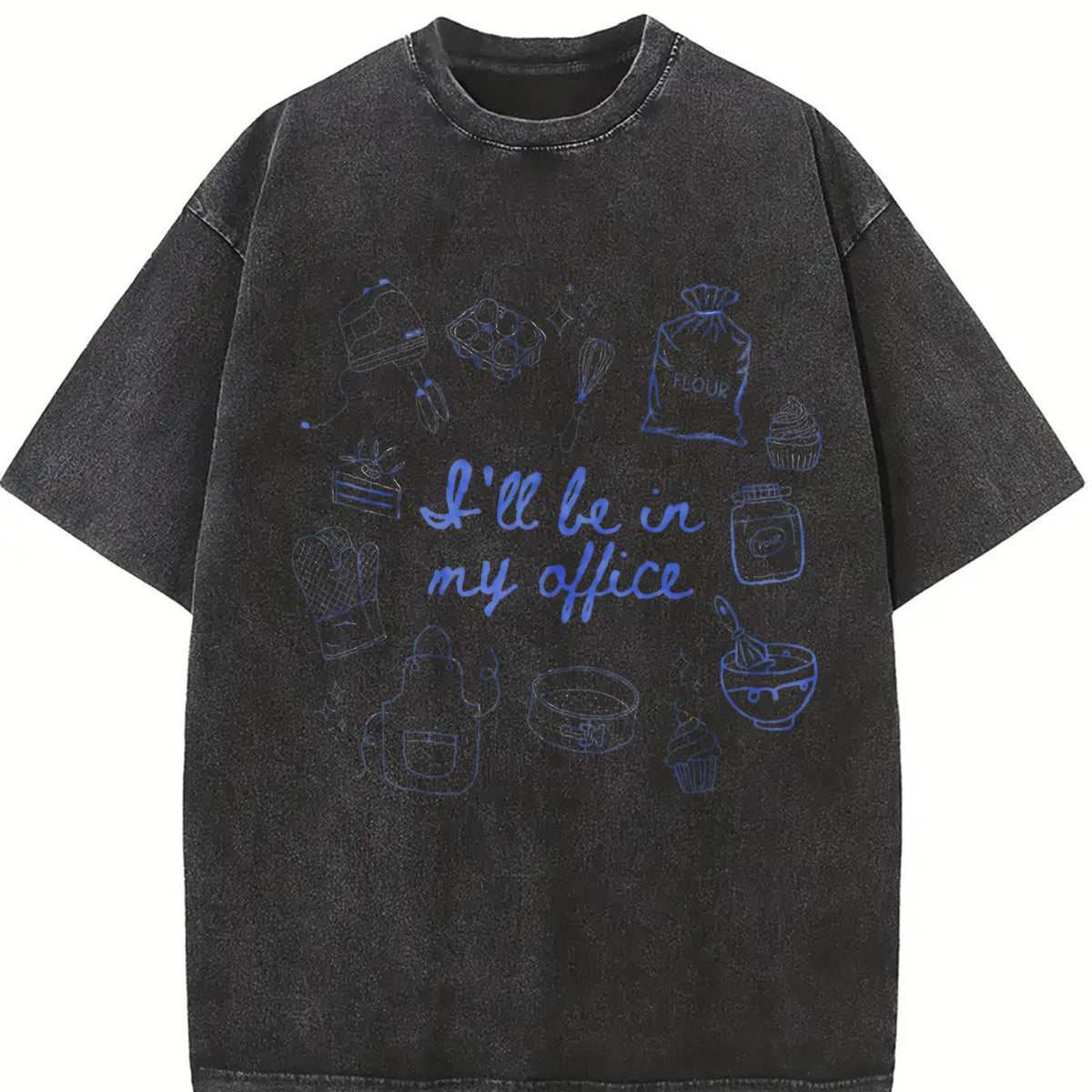Baker For Cooking Vintage Washed T-Shirt product image 2