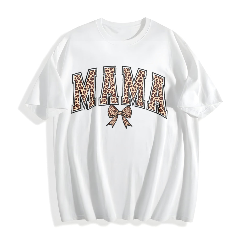 Leopard Mama Cotton T-Shirt product image 2