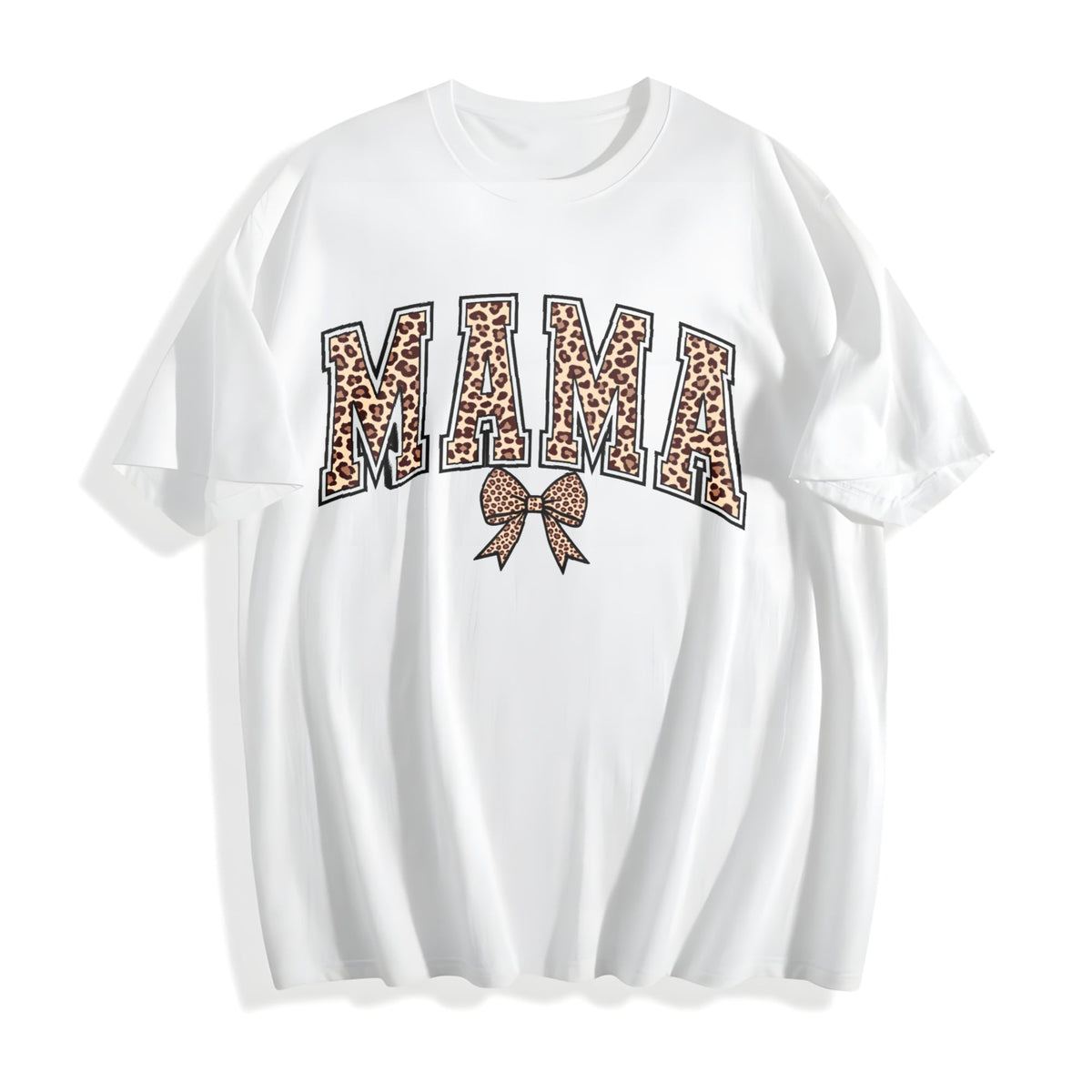 Leopard Mama Cotton T-Shirt product image 2