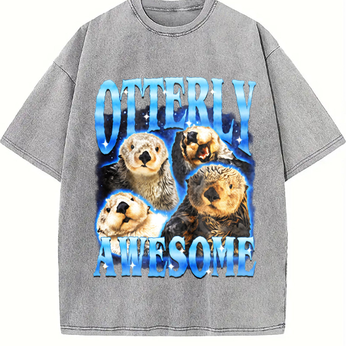Otterly Awesome Vintage Washed T-Shirt product image 5