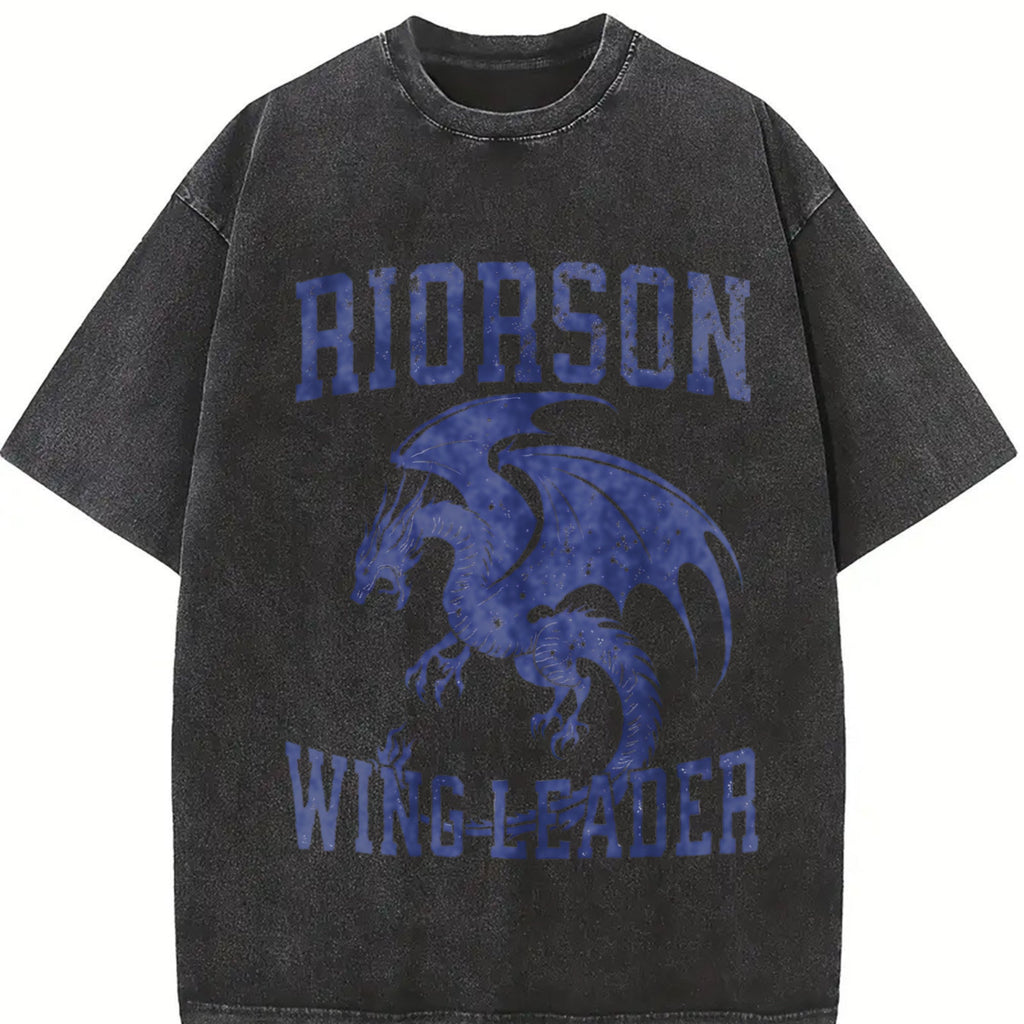 Wingleader Fourth Wing Merch Bookish Booktok Onyx Vintage product image 2