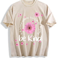Fun Pink Floral Washable Vintage Washed T-Shirt product image 1