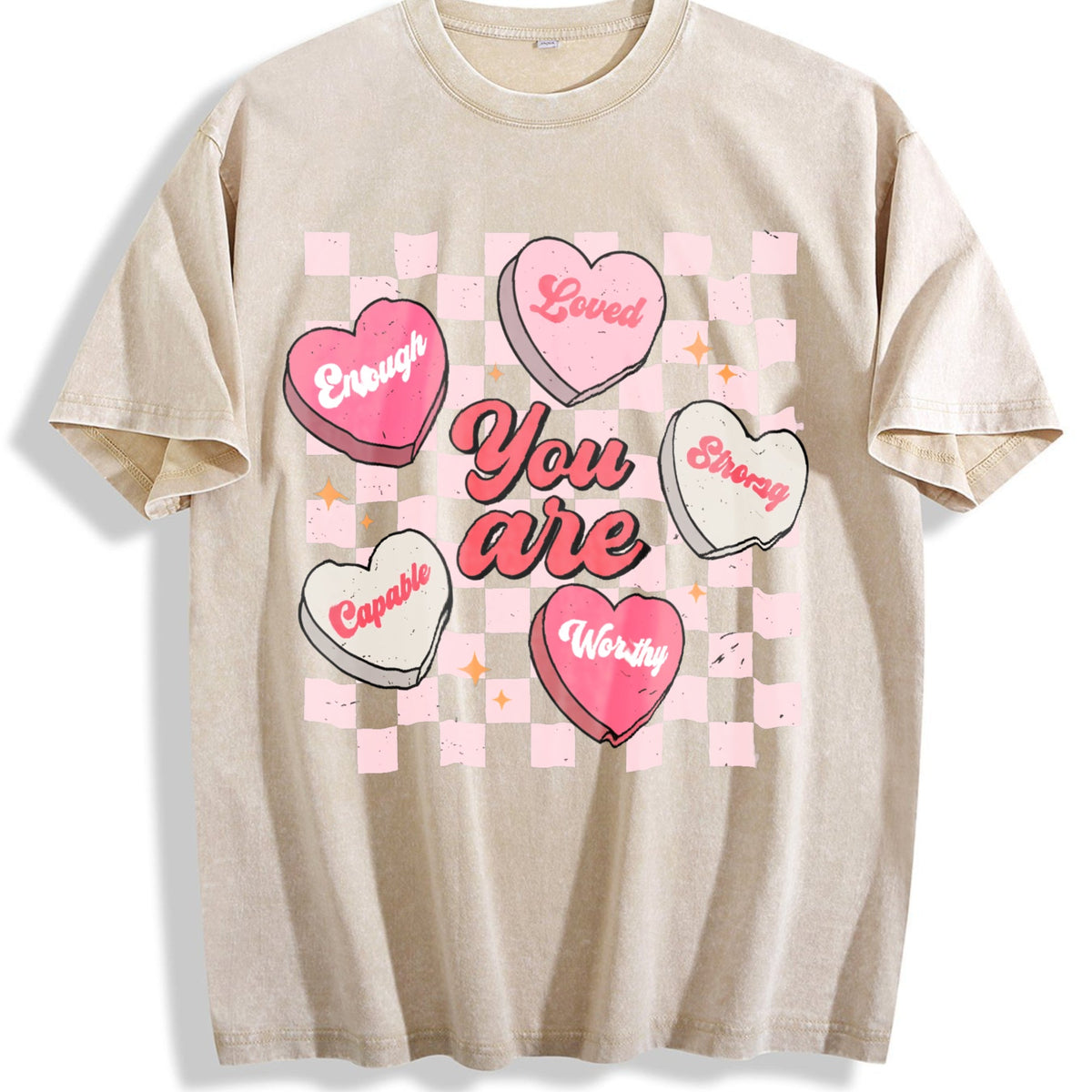 Valentine's Day Vintage Washed T-Shirt product image 1