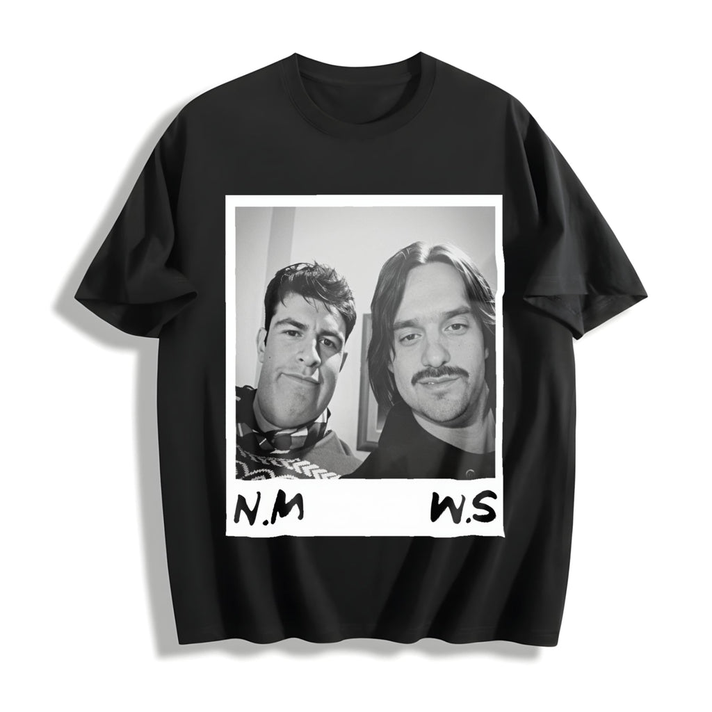 Nick Miller & Schmidt - New Girl - College Selfie - Cotton product image 1