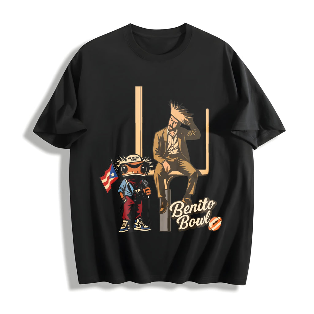 Benito Bowl Halftime - Single-sided Cotton T-Shirt product image 1