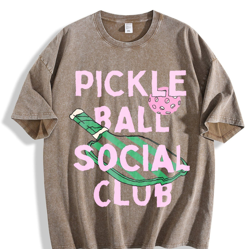 Pickleball Social Club Vintage Washed T-Shirt product image 3
