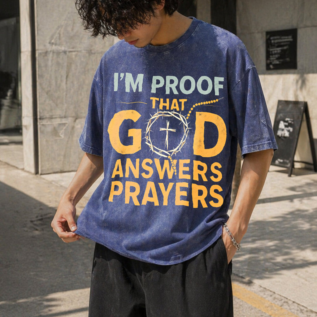 Christian I Am God's Response To Prayer With Crown Vintage product image 8