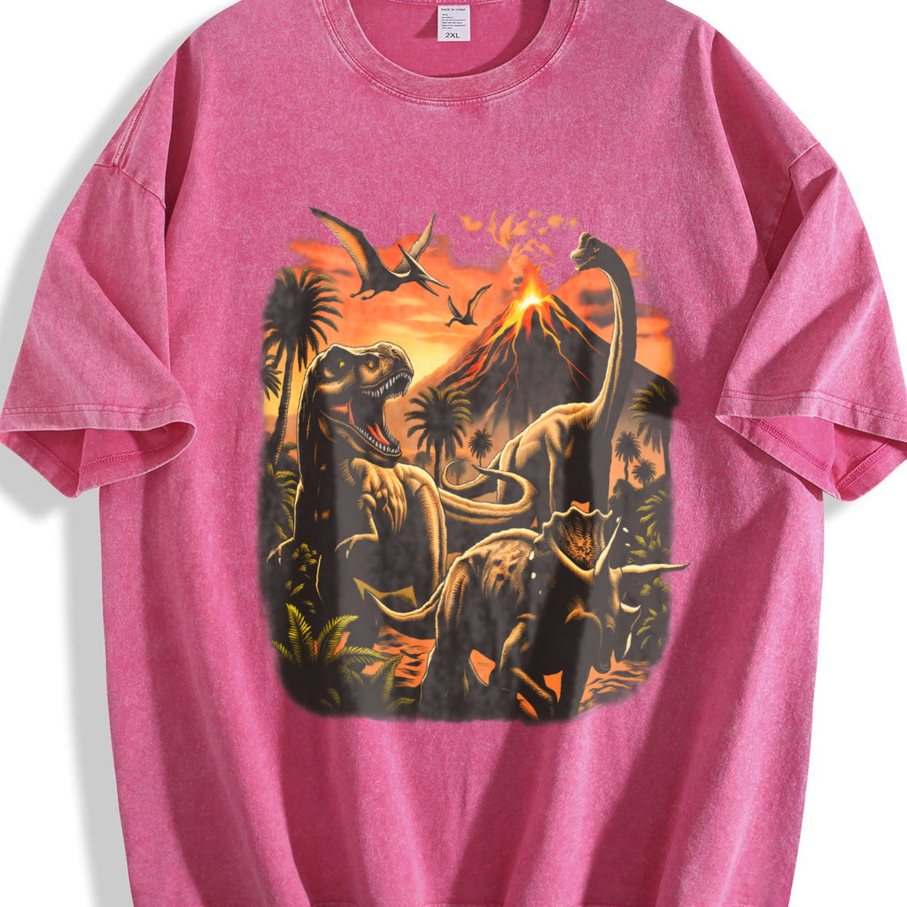 Dinosaur Vintage Washed T-Shirt product image 7
