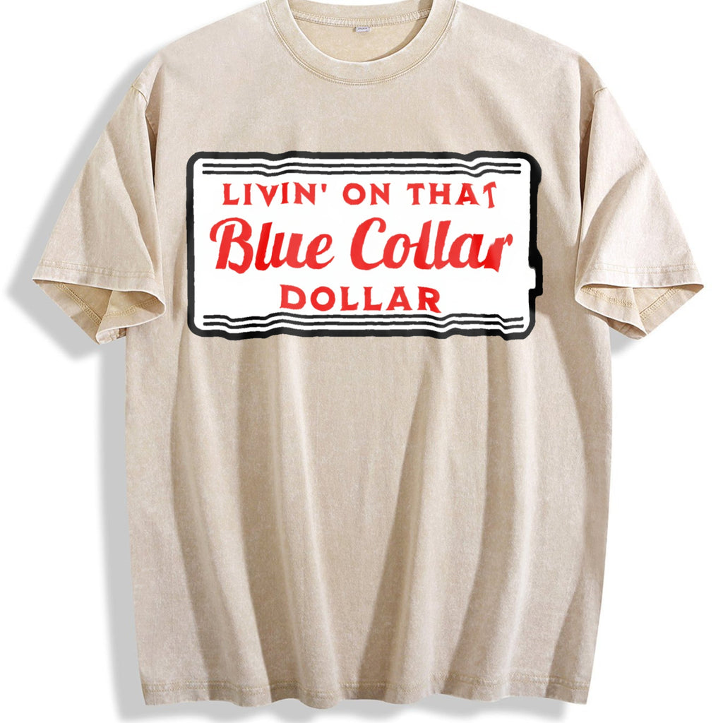 Living On That Blue Collar Dolar Western Cowboy Country product image 1