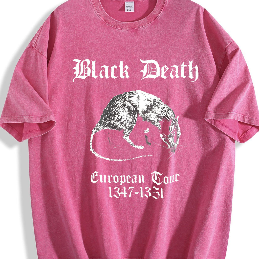 Waxprinted Vintage Washed T-Shirt product image 5
