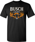 Camouflage Antlers Busch Light T-Shirt product image 1