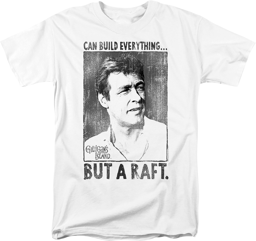 Can Build Everything But A Raft Gilligan's Island T-Shirt product image 1
