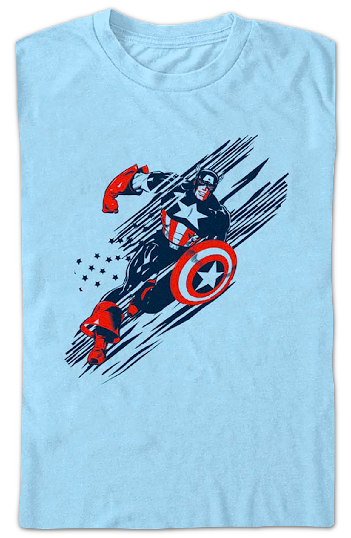 Captain America Swift Justice Marvel Comics T-Shirt product image 2