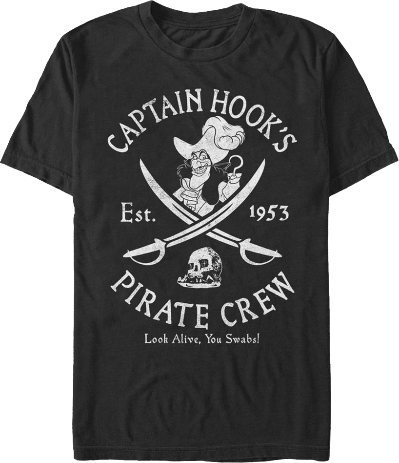 Captain Hook's Pirate Crew Disney T-Shirt product image 1