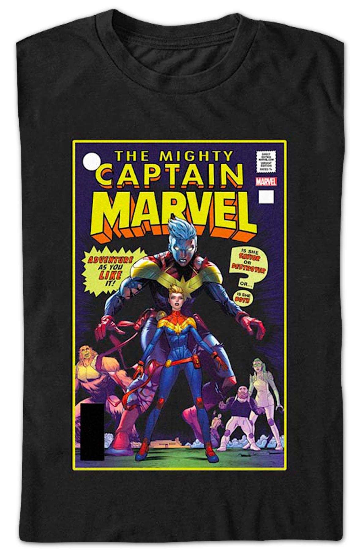 Captain Marvel Adventure As You Like It Comics T-Shirt product image 2