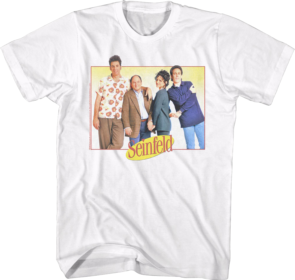 Cast Group Photo Seinfeld T-Shirt product image 1