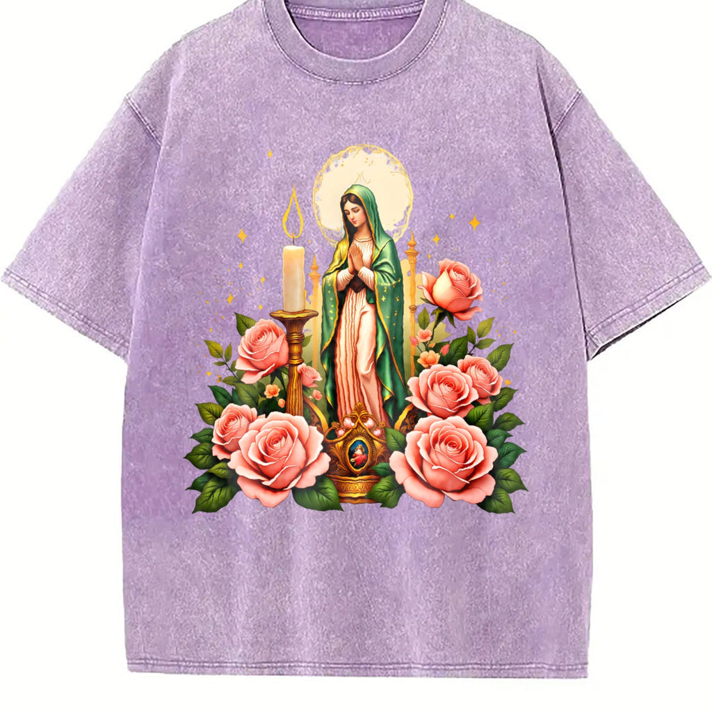 Mexican-inspired - Our Lady Of Guadalupe & Pink Roses product image 6