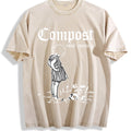 Compost Your Enemies Skeleton Vintage Washed T-Shirt product image 1