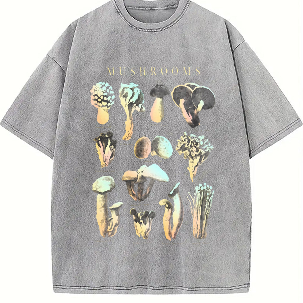 Classic Mushroom Vintage Washed T-Shirt product image 4