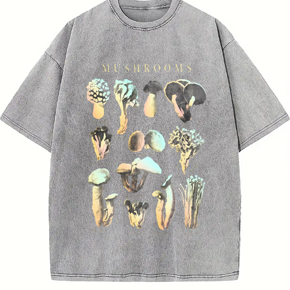 Classic Mushroom Vintage Washed T-Shirt product image 4