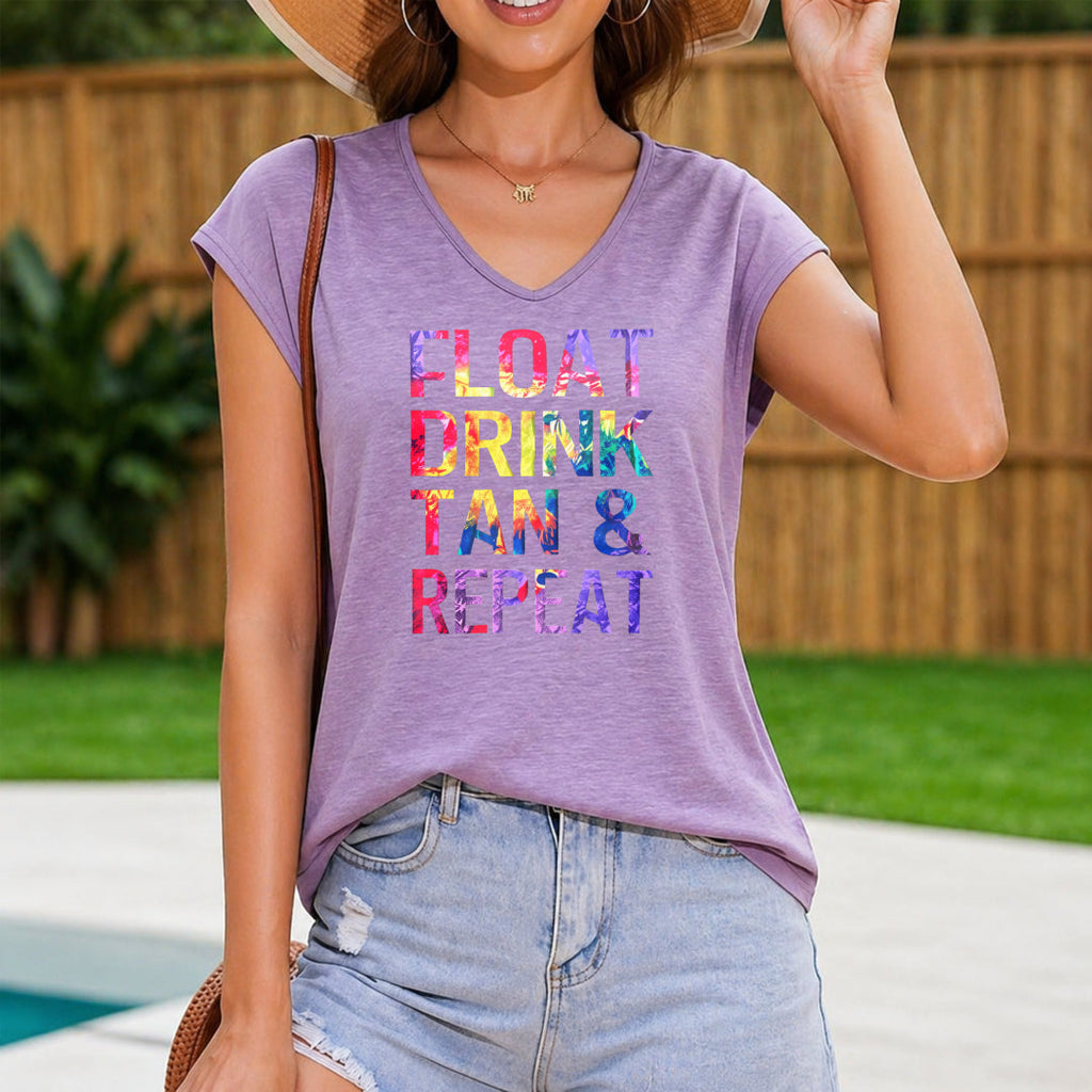 Black Label Women's V-Neck Tank Top