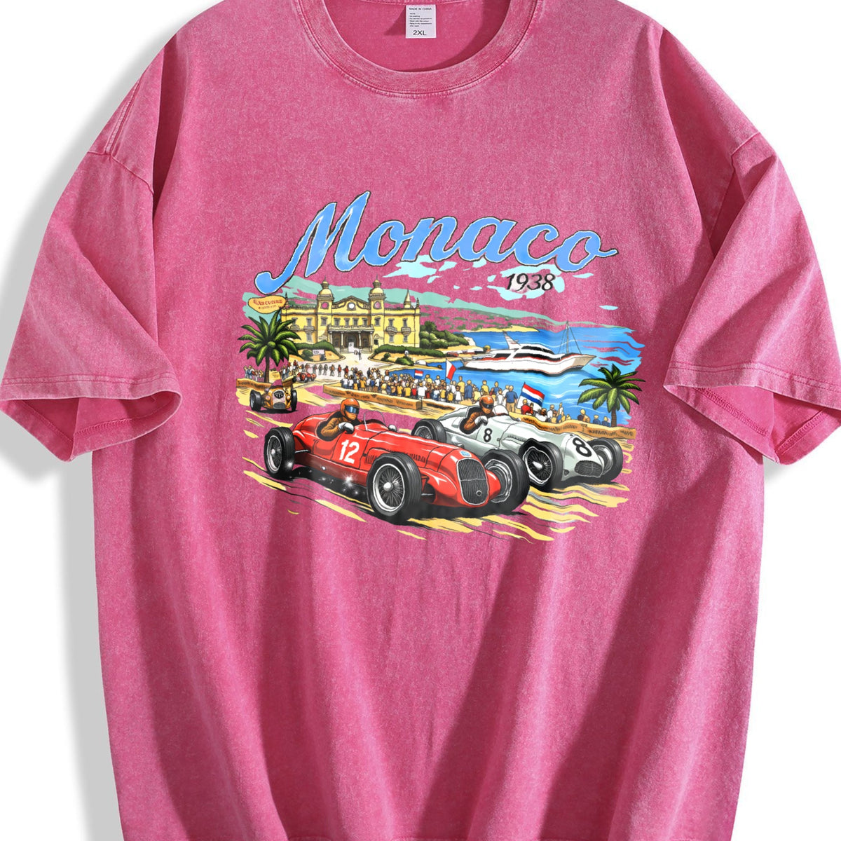 Monaco 1938 Racing Vintage Washed T-Shirt product image 7