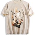 Looking Up Noble White Fox Vintage Washed T-Shirt product image 1