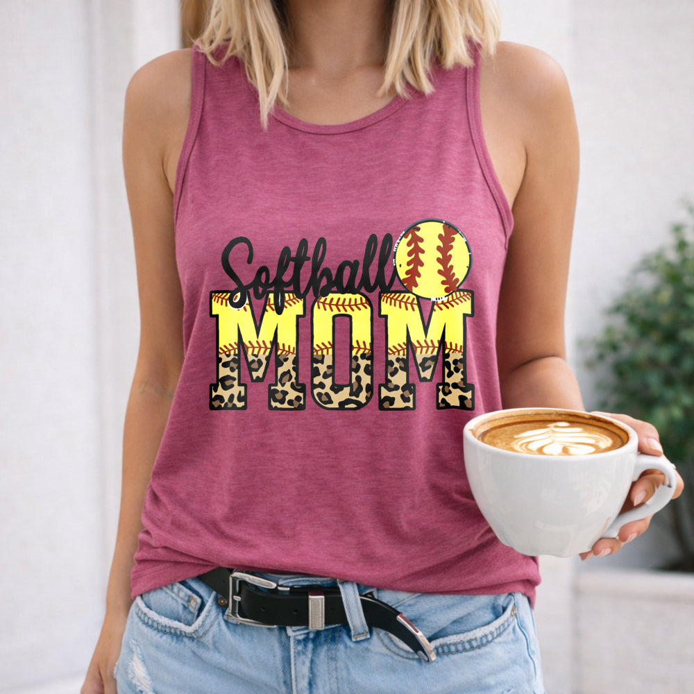 Softball Mom Camouflage Women's Tank Top