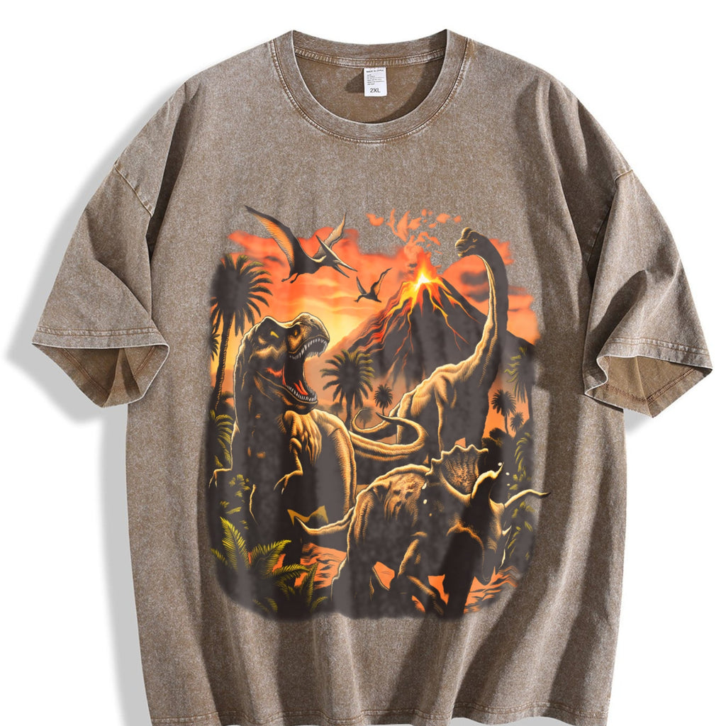 Dinosaur Vintage Washed T-Shirt product image 3