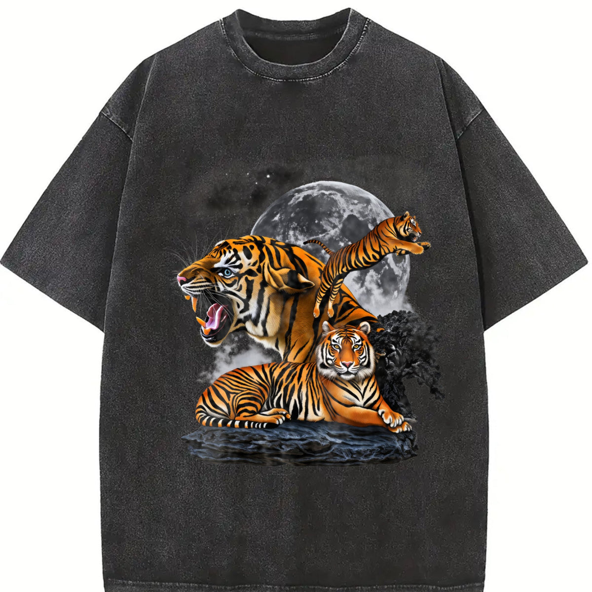 Three Tigers 90s Vintage Washed T-Shirt product image 2
