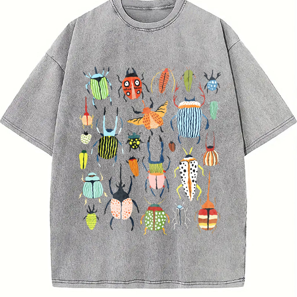 Insect-themed Party Vintage Washed T-Shirt product image 4