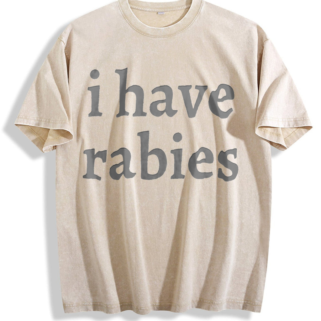 Water I Have Rabies Vintage Washed T-Shirt product image 1