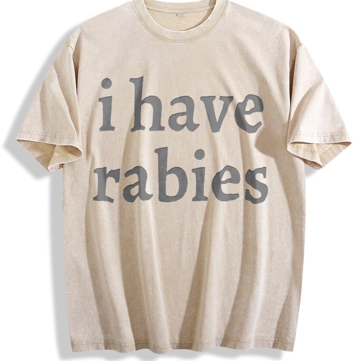 Water I Have Rabies Vintage Washed T-Shirt product image 1