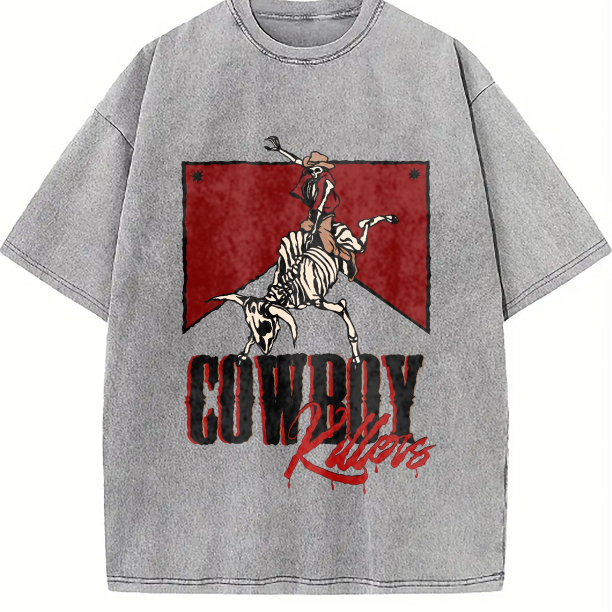 Cowboy Lovers Rodeo Vintage Washed T-Shirt product image 4