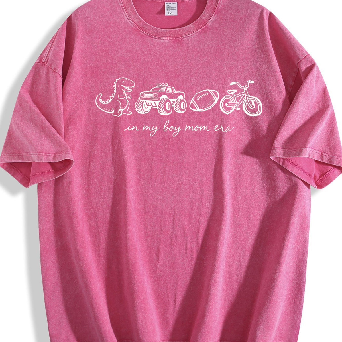 Boy Mom Era Vintage Washed T-Shirt product image 5