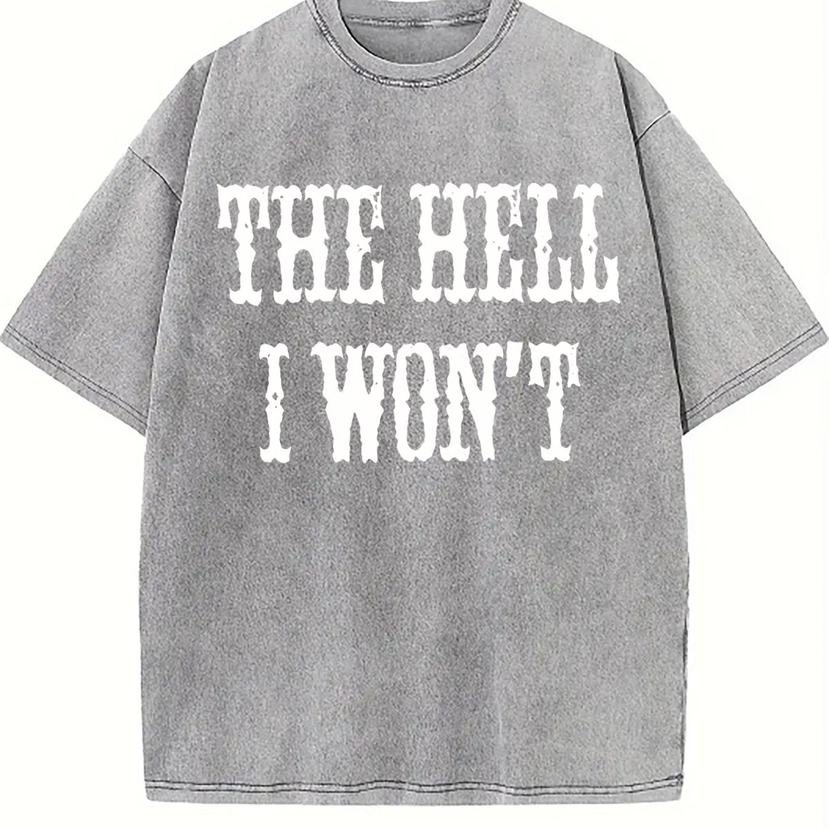 Hell I Won't Quotes Country Girl Nashville Cowgirl Vintage product image 4