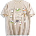 Last Day Of School Goose Teacher Happy Vintage Washed product image 1