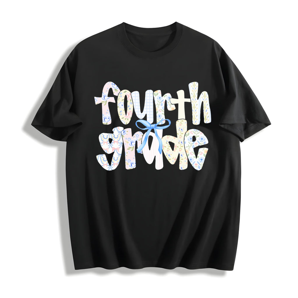 Fourth Grade Teacher Cotton T-Shirt product image 1