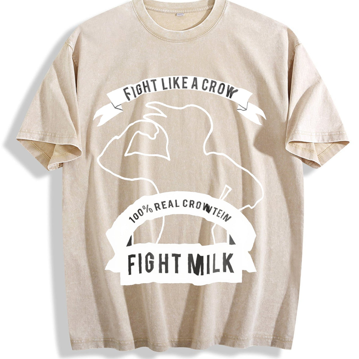 Fight Milk Vintage Washed T-Shirt product image 1