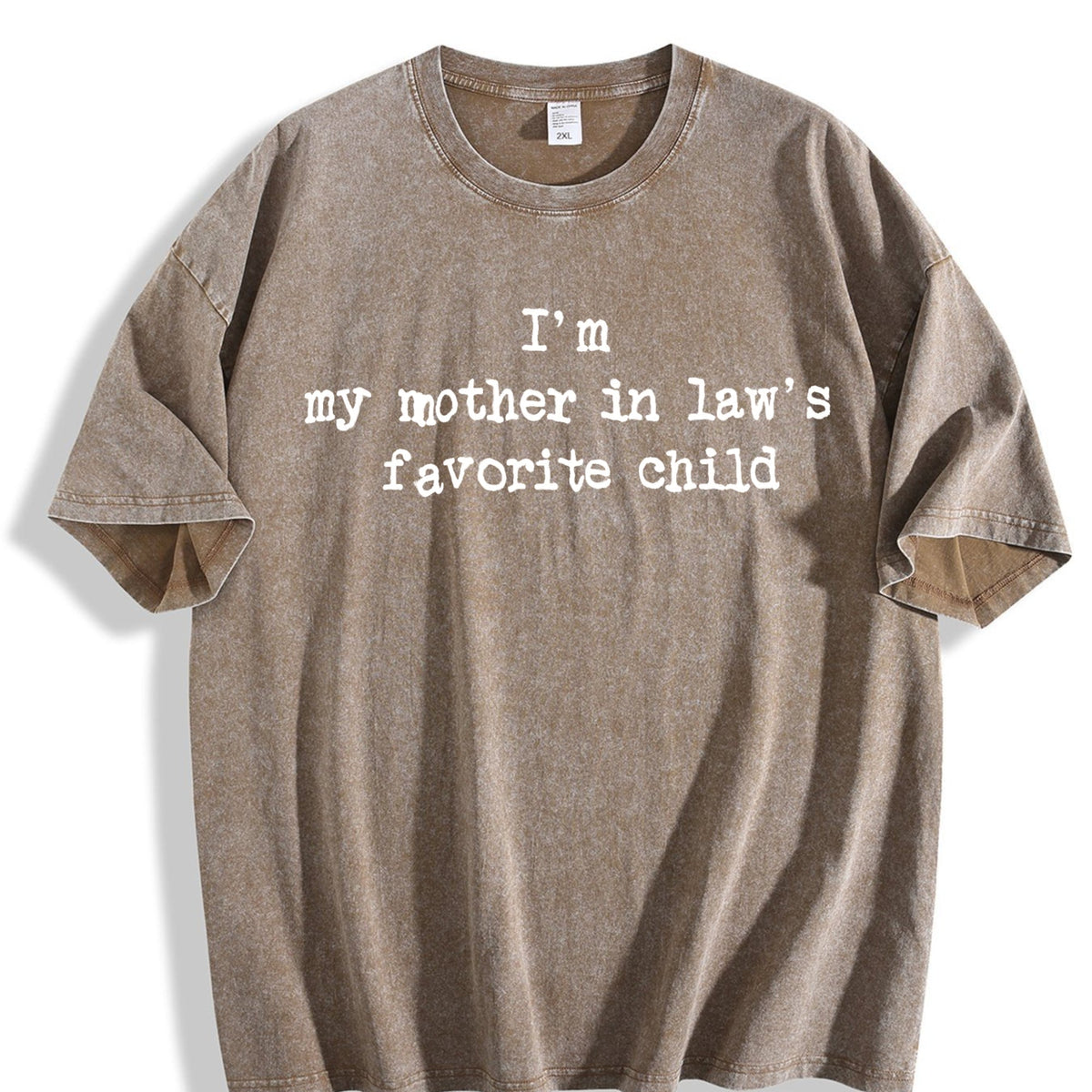 Im My Mother In Laws Favorite Child Funny Parent Vintage product image 3