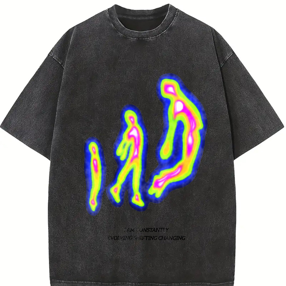 Jumping Fitness Vintage Washed T-Shirt product image 2