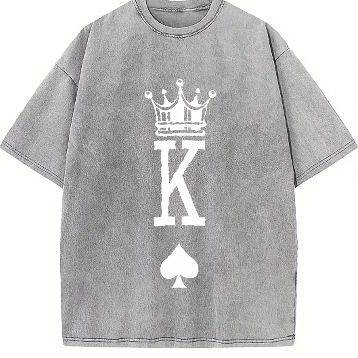 King of Spades Crown Vintage Washed T-Shirt product image 4