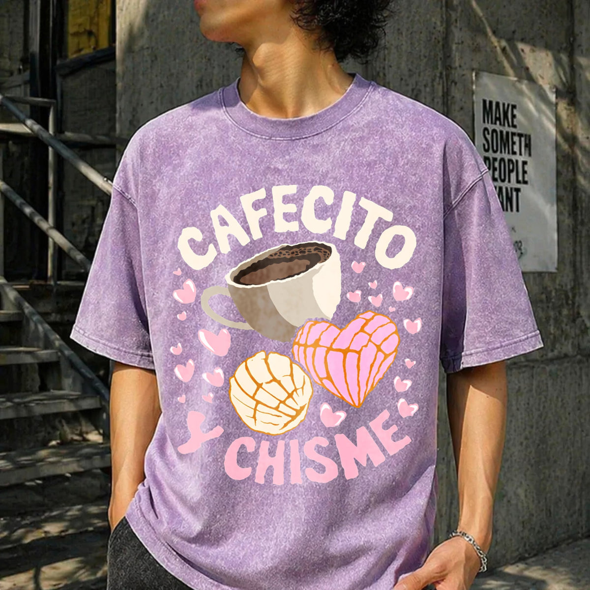 Latina Mexican Baked Concha Pastry Conchas Vintage Washed product image 6
