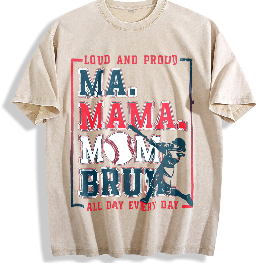 90s Mama Mommom Bru And Bat Vintage Washed T-Shirt product image 1