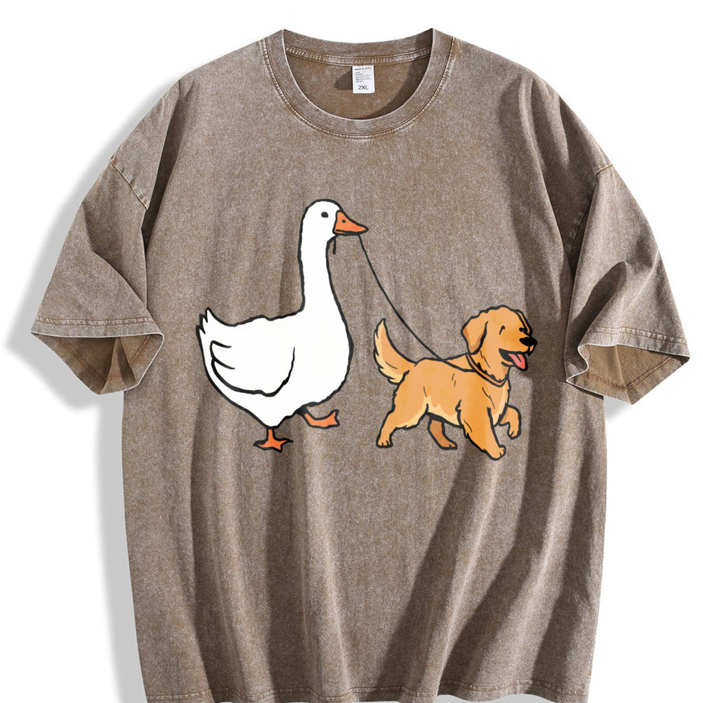Golden Retriever Goose And Dogs Funny Mom Silly Vintage product image 3