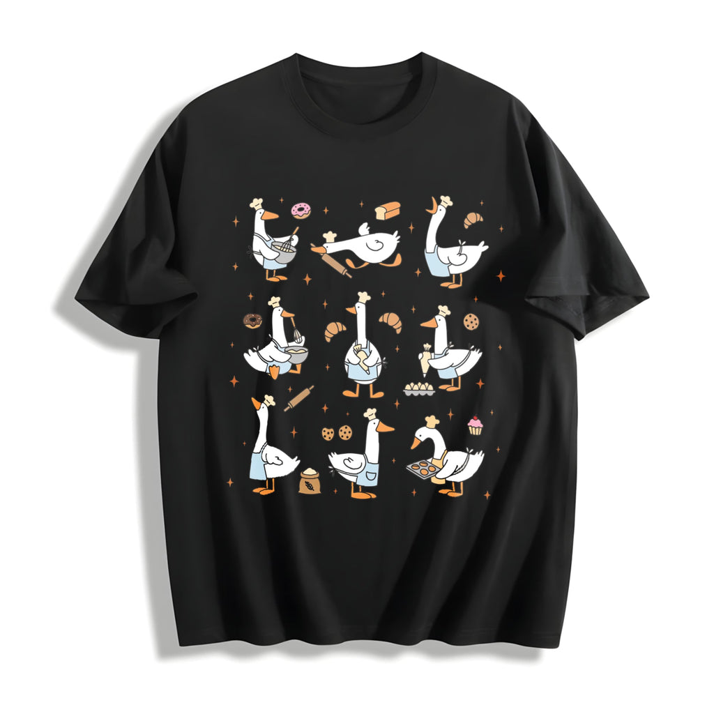 Silly Goose Baker Cotton T-Shirt product image 1